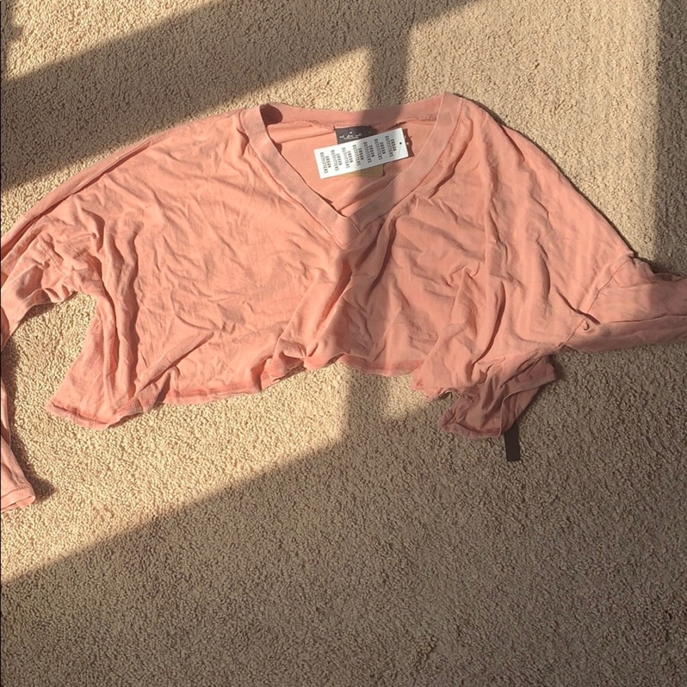 Cropped long sleeve urban outfitters shirt